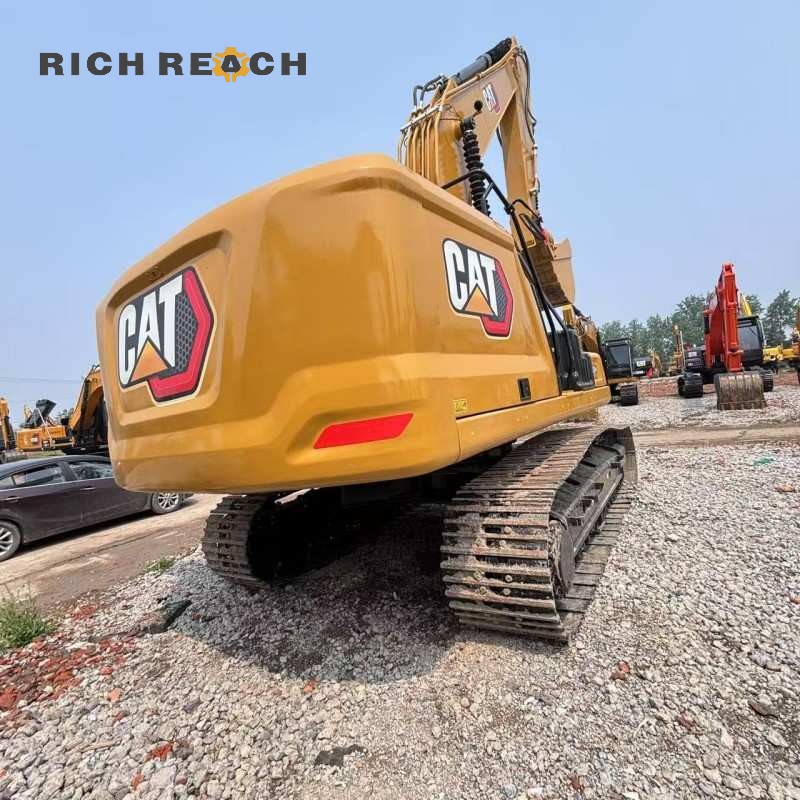 Front view of a 2021 Caterpillar 330GC excavator for sale, $79,167